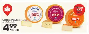 Longo's Canadian Oka Cheese offer