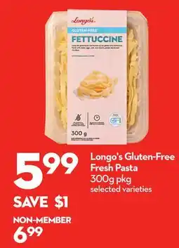 Longo's Longo's Gluten-Free Fresh Pasta offer