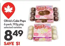 Longo's Olivia's Cake Pops offer