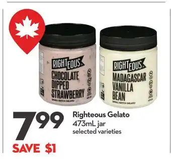 Longo's Righteous Gelato offer