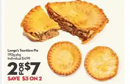 Longo's Longo's Tourtière Pie offer
