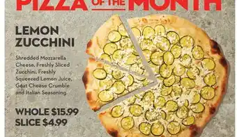 Longo's LEMON ZUCCHINI WHOLE offer