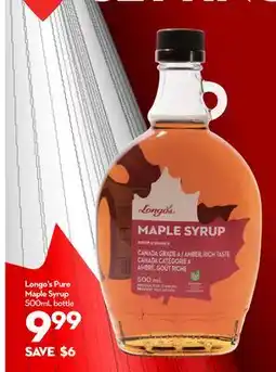 Longo's Longo's Pure Maple Syrup offer