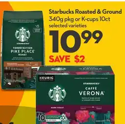 Longo's Starbucks Roasted & Ground offer