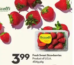 Longo's Driscoll's Fresh Sweet Strawberries offer