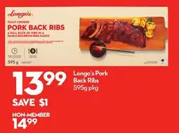 Longo's Longo's Pork Back Ribs offer