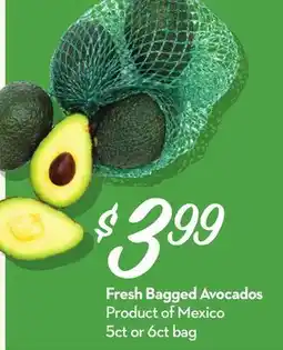 Longo's Fresh Bagged Avocados offer