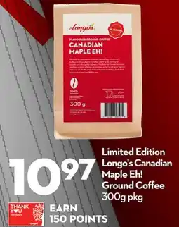 Longo's Longo's Canadian Maple Eh! Ground Coffee offer