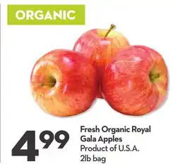 Longo's Fresh Organic Royal Gala Apples offer