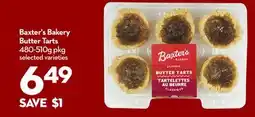 Longo's Baxter's Bakery Butter Tarts offer