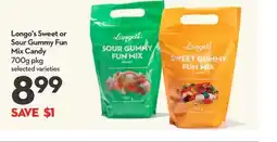 Longo's Longo's Sweet or Sour Gummy Fun Mix Candy offer