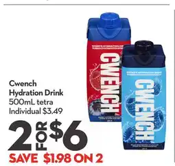 Longo's Cwench Hydration Drink offer
