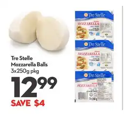 Longo's Tre Stelle Mozzarella Balls offer