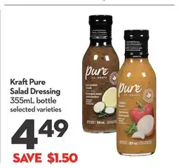Longo's Kraft Pure Salad Dressing offer