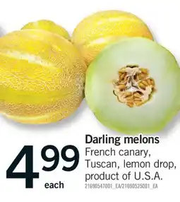 Fortinos DARLING MELONS offer