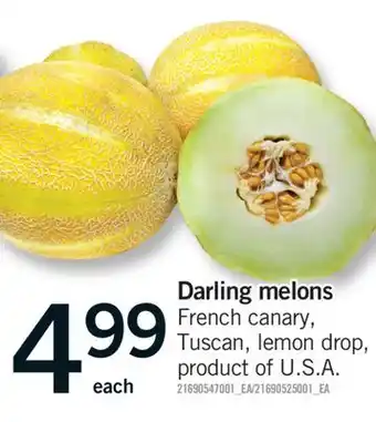 Fortinos DARLING MELONS offer