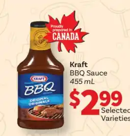 Fortinos Kraft BBQ Sauce, 455 mL offer