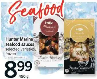 Fortinos HUNTER MARINE SEAFOOD SAUCES, 450 G offer