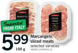 Fortinos MARCANGELO SLICED MEATS, 100 G offer