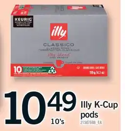 Fortinos ILLY K-CUP PODS, 10'S offer