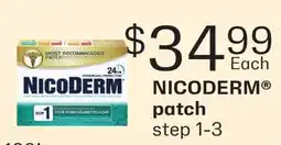 Fortinos NICODERM PATCH STEP offer