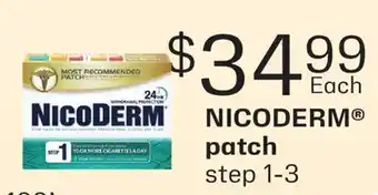 Fortinos NICODERM PATCH STEP offer