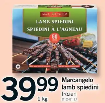 Fortinos MARCANGELO LAMB SPIEDINI, 1 KG offer