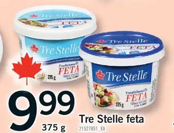 Fortinos TRE STELLE FETA, 375 G offer