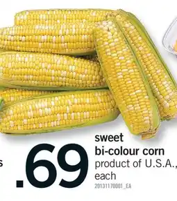 Fortinos SWEET BI-COLOUR CORN offer