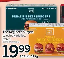Fortinos THE KEG BEEF BURGERS, 852 g-1.02 kg offer