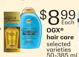 Fortinos OGX HAIR CARE, 50-385 ML offer