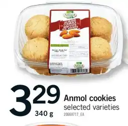 Fortinos ANMOL COOKIES, 340 G offer