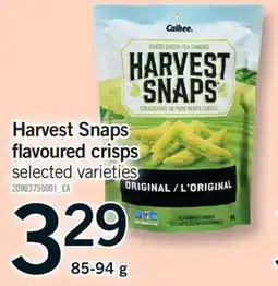 Fortinos HARVEST SNAPS FLAVOURED CRISPS, 85-94 G offer