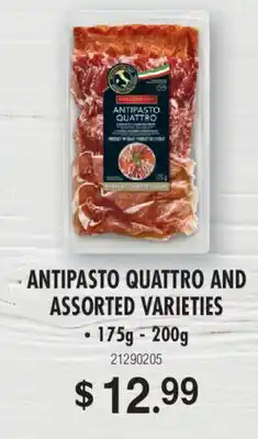 Fortinos ANTIPASTO QUATTRO, 175g-200g offer
