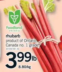 Fortinos RHUBARB offer