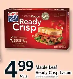 Fortinos MAPLE LEAF READY CRISP BACON, 65 G offer