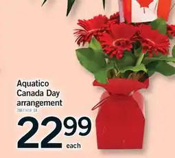 Fortinos AQUATICO CANADA DAY ARRANGEMENT offer