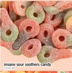 Fortinos INSANE SOUR SOOTHERS CANDY offer