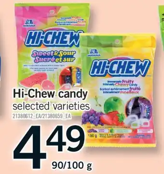 Fortinos HI-CHEW CANDY, 90/100 G offer