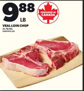 Loblaws VEAL LOIN CHOP offer