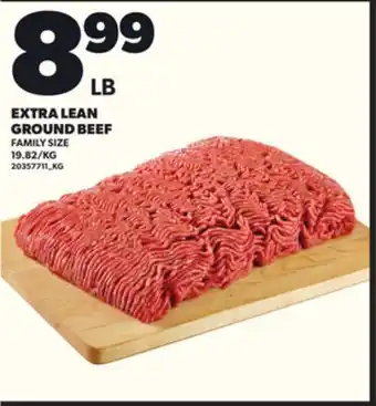 Loblaws EXTRA LEAN GROUND BEEF offer