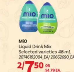 Loblaws MIO LIQUID DRINK MIX 48ML offer