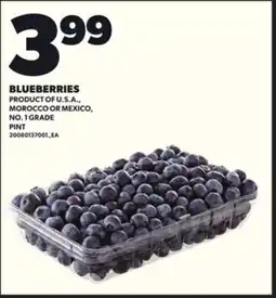 Loblaws BLUEBERRIES, PINT offer