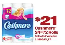Loblaws CASHMERE 24=72ROLLS offer