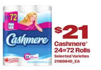 Loblaws CASHMERE 24=72ROLLS offer