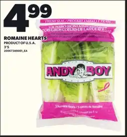 Loblaws ROMAINE HEARTS, 3'S offer