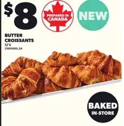 Loblaws BUTTER CROISSANTS, 12'S offer