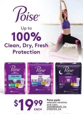 Loblaws POISE PADS offer