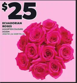 Loblaws ECUADORIAN ROSES offer