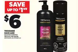 Loblaws TRESEMMÉ HAIR CARE, 198-311 G/168-828 ML offer